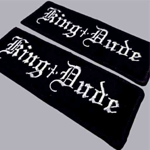 бродирана кръпка king bude